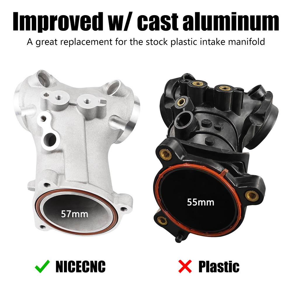 Abu Garcia Reel Revo - CNC-Ansaugkrümmer für Harley M8 Motor Road