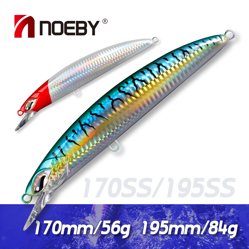 Fishing Lure Jerkbait - NOEBY Schwer Sinkender Minnow-Köder 170mm 56g