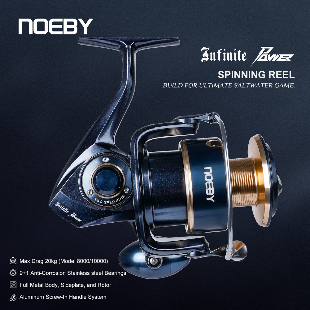 Noeby Infinite Power Spinnroll – Daiwa Reel Fuego Bewertung und Preis