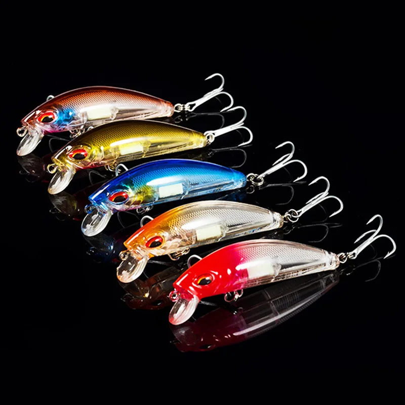 3D Augen Leuchtende Minnow Ang – Fishing Lure Crankbait Bewertung und Preis