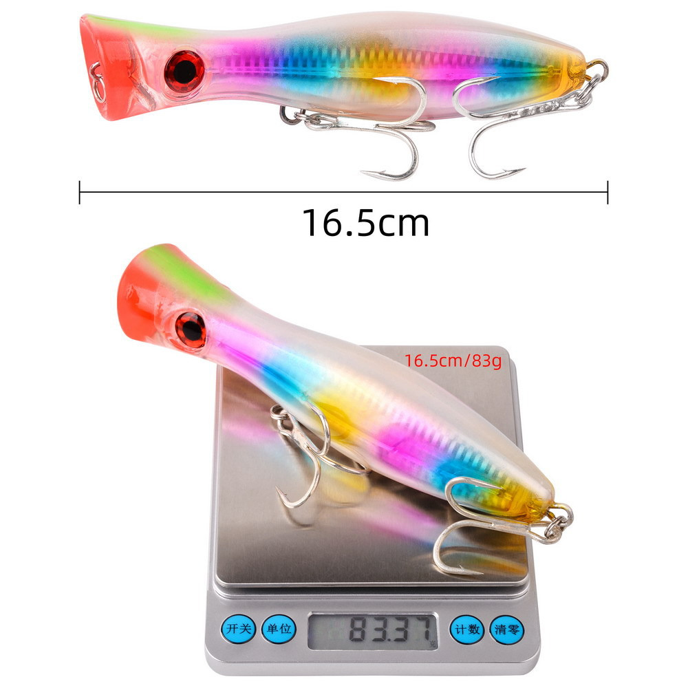 1 Stück 43 g/83 g Big Popper s – Fishing Lure Popper Bewertung und Preis