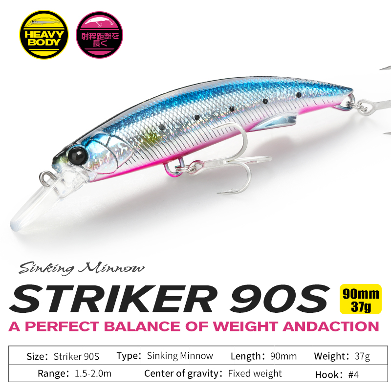 TSURINOYA 90S Heavy Minnow Sin – Fishing Lure Buzzbait Bewertung und Preis