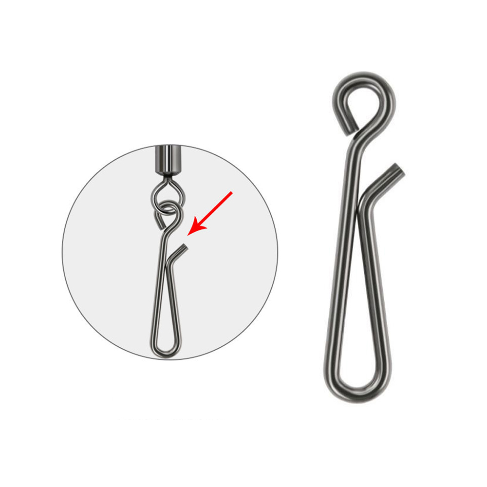 DNDYUJU 50 Stück Edelstahl Ang – Fishing Lure Accessories Bewertung und Preis