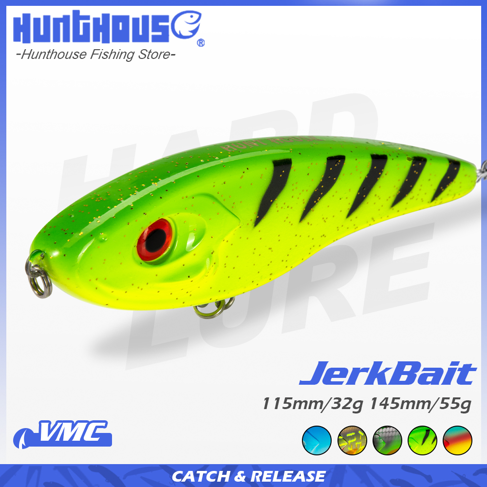 Hunthouse Jerkbait Musky Buste – Fishing Lure Jerkbait Bewertung und Preis