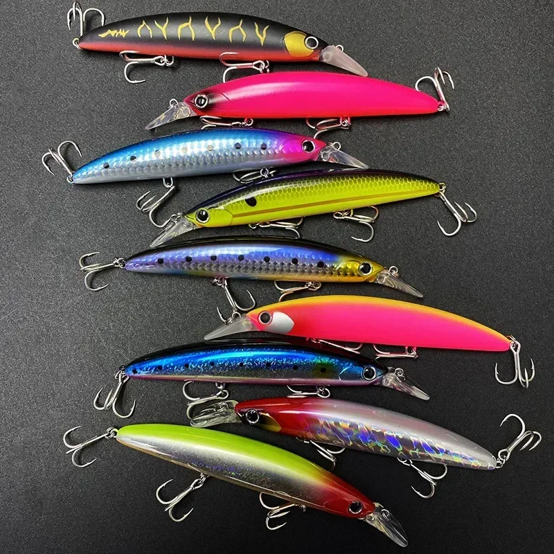 Schwimmende Minnow-Angelköder, – Fishing Lure Topwater Bewertung und Preis