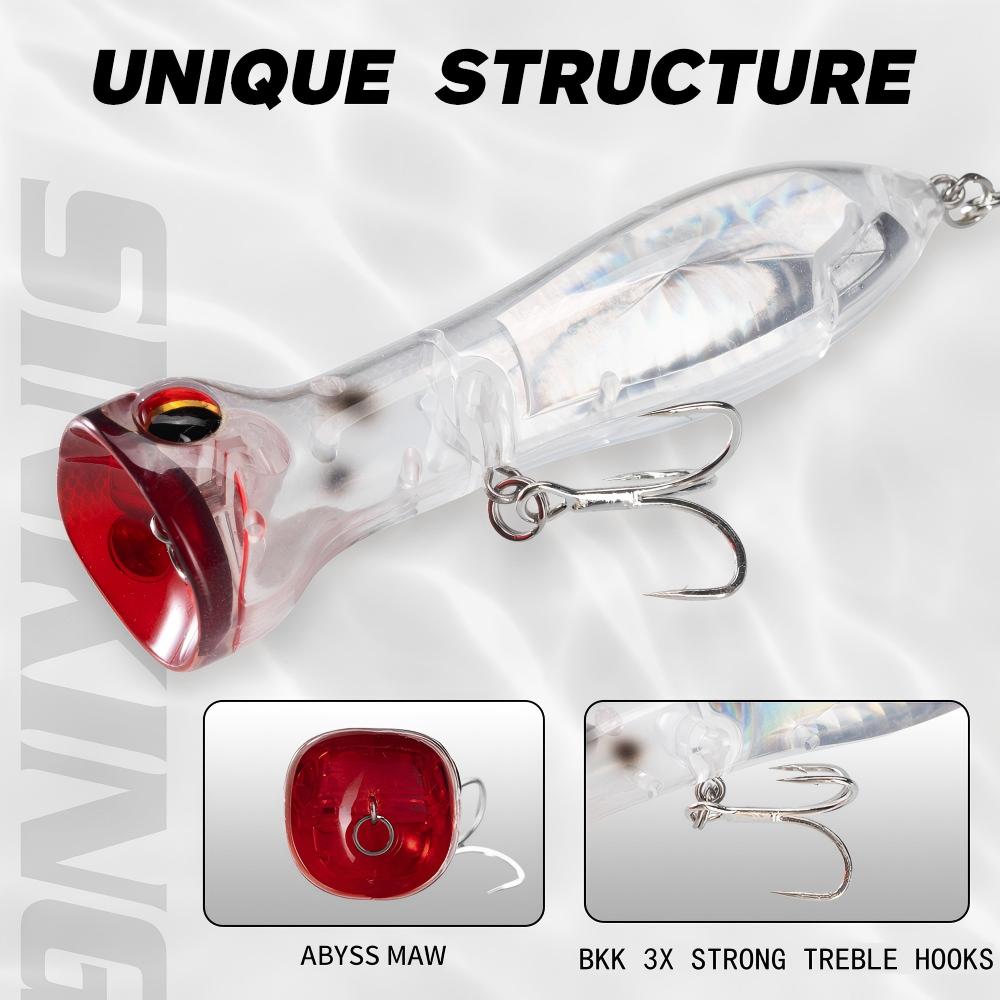 Hunthouse Topwater Floating Po – Fishing Lure Popper Bewertung und Preis