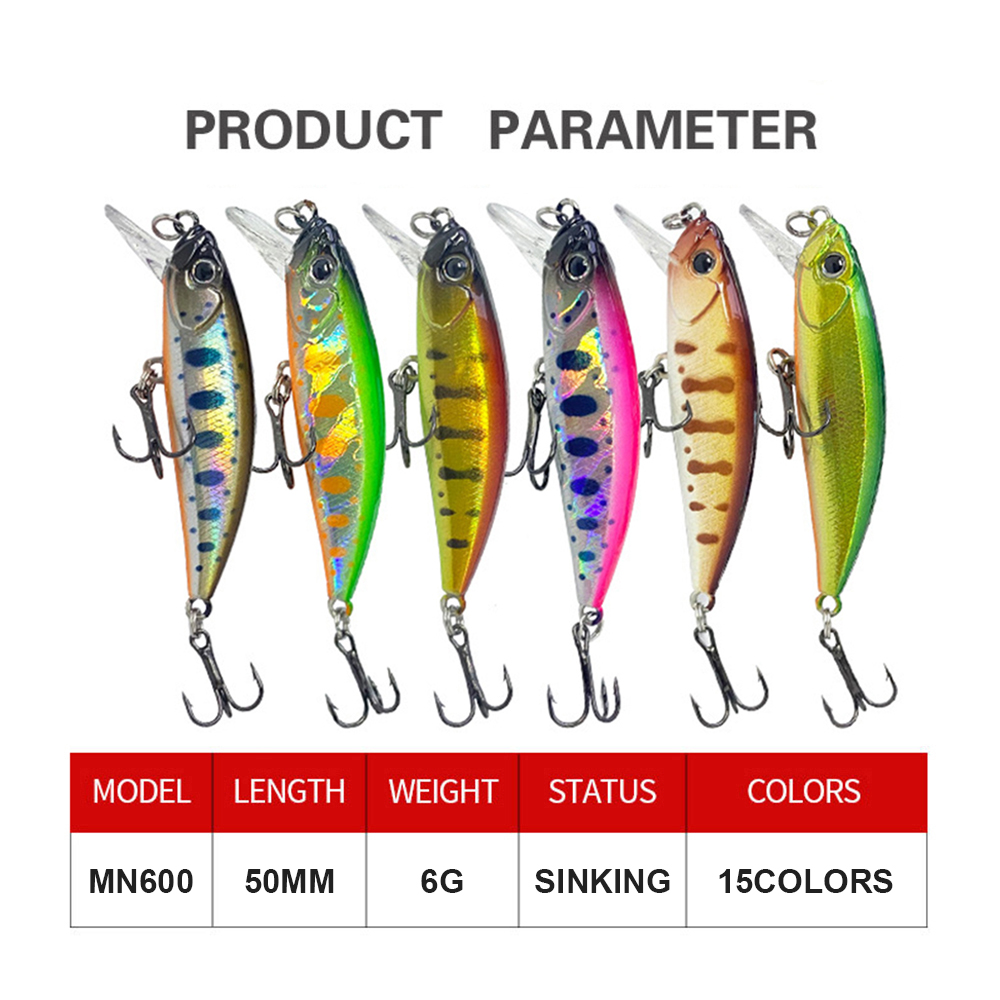 5 cm 6g Angeln Lockt Sinking M – Fishing Lure Jerkbait Bewertung und Preis